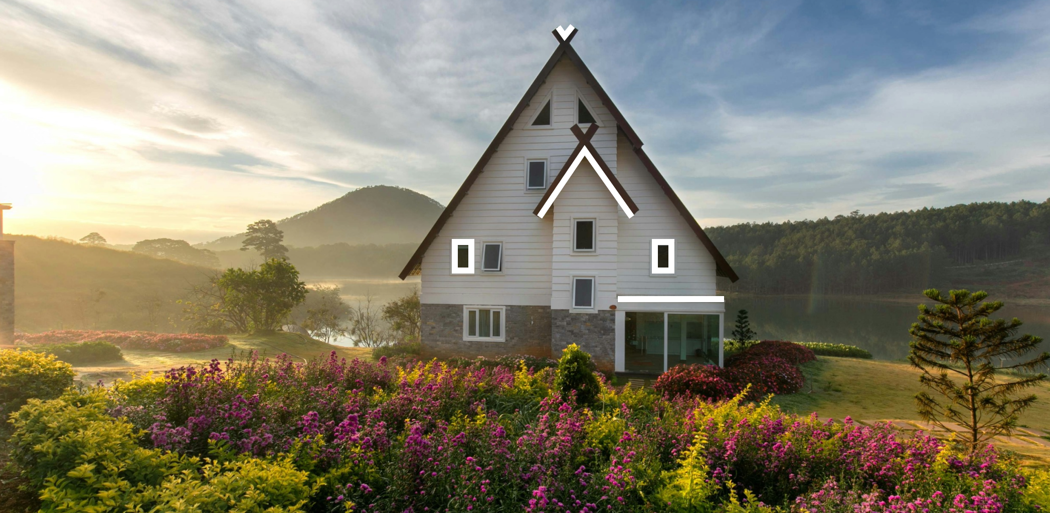 Иллюстрация к статье - Как продумать дизайн участка на 6 сотках Как продумать дизайн участка на 6 сотках